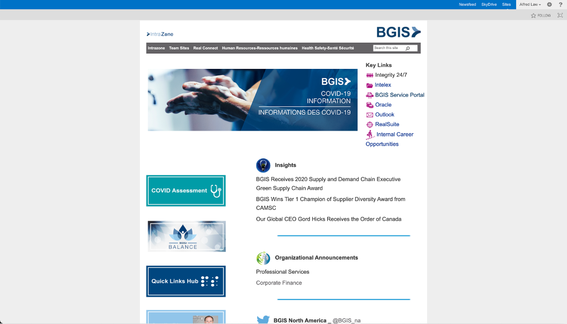 BGIS old Intrazone