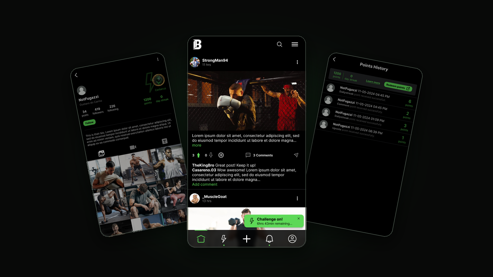 Brotherize app screens
